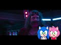 sonic and amy react to sonic the hedgehog 3 official trailer 2024 movie