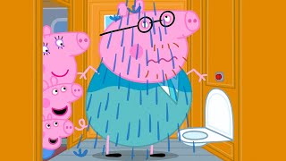 Daddy Pig Showers On The Train 🚿 | Peppa Pig Official Full Episodes