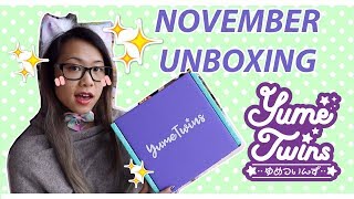 Andie Unboxes: November Yume Twins!