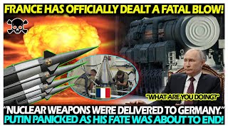 “Nuclear weapons were delivered to Germany.” Putin panicked as his fate was about to end!