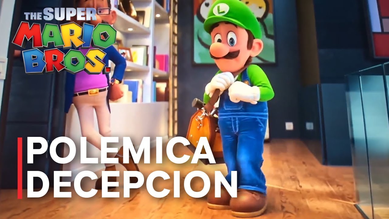 LA POLEMICA DECEPCIÓN DE LUIGI CON SUPER MARIO BROS LA PELICULA - YouTube