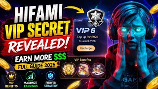 Hifami VIP Secret Revealed 🔥 Earn More Money with VIP Strategy (Full Guide 2026)