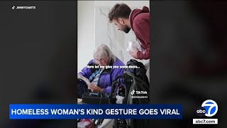 OC woman's kind gesture helps lift her out of homelessness