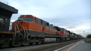 INSANELY RARE Lash-Up!! CN Trains 309, 305, and 368 at Cornwall