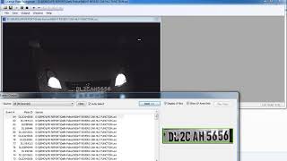 ANPR Night Video with Software