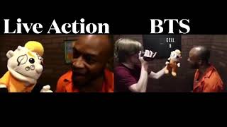 SML Movie: Jeffy and Junior Go To Prison Live Action + BTS Side by Side Part 2!