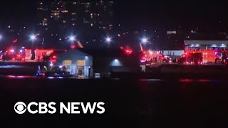 Commercial plane crashes mid-air with military helicopter near Reagan National Airport