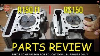 #RS150 #VS #RAIDERFI150  HONDA RS150 VS SUZUKI RAIDER 150FI PARTS COMPARISON