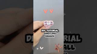 DIY TUTORIAL CANDY BALL BROOCH #diy #vvhandcraft #idebisnis #bracelet #bead #manikmanik #koreanstyle