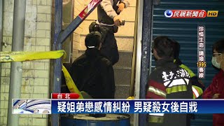 疑姐弟戀情殺 41歲女死亡.20歲男重傷命危－民視新聞