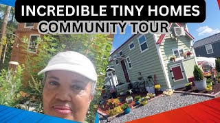 Tiny House Living:  Tour of the  Incredible Tiny Homes  Community