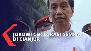 Cek Lokasi Gempa di Cianjur, Jokowi: Fokus Evakuasi Korban dan Distribusi Logistik