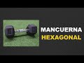 mancuerna de caucho hexagonal tayga