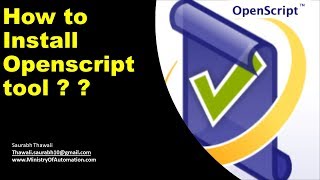 How to Install Openscript Successfully - Oracle Apps Automation #OATS_Automation Tutorial 10