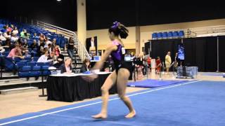 Emilie LeBlanc 2014 Level 9 Eastern Nationals - Floor Routine