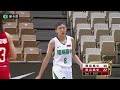 【hbl】02 13 陽明高中vs南山高中 張聿嵐繳出17分10籃板雙十數據，攻守俱佳串聯起陽明高中攻勢 個人highlight