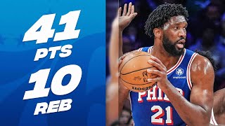 Joel Embiid Drops 41-PT DOUBLE-DOUBLE On #MLKDay | January 15, 2024