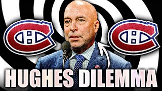 KENT HUGHES HAS A HUGE DILEMMA HERE… WHAT WILL THE MONTREAL CANADIENS DO W/ JAKE EVANS?