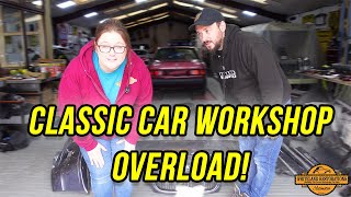 Restoration Madness! Classic Car Workshop in Total Chaos!