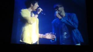 Wang Li hong 王力宏 in concert with Usher, Beijing, China