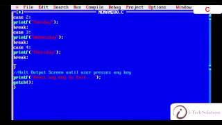 Switch case with integer datatype