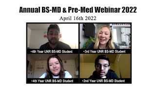 BS-MD & Pre-Med Annual Webinar 2022 | BS-MD Requirements | Q&A | Excel Academy