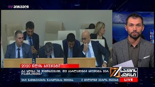 2020 წლის ბიუჯეტი - რა ხდება იმ შემთხვევაში, თუ პარლამენტი ბიუჯეტს ვერ დაამტკიცებს?