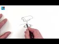 How to Draw a Desk Lamp Real Easy