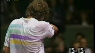 Carl-Uwe Steeb vs. Mats Wilander Davis Cup final 1988 PART 3