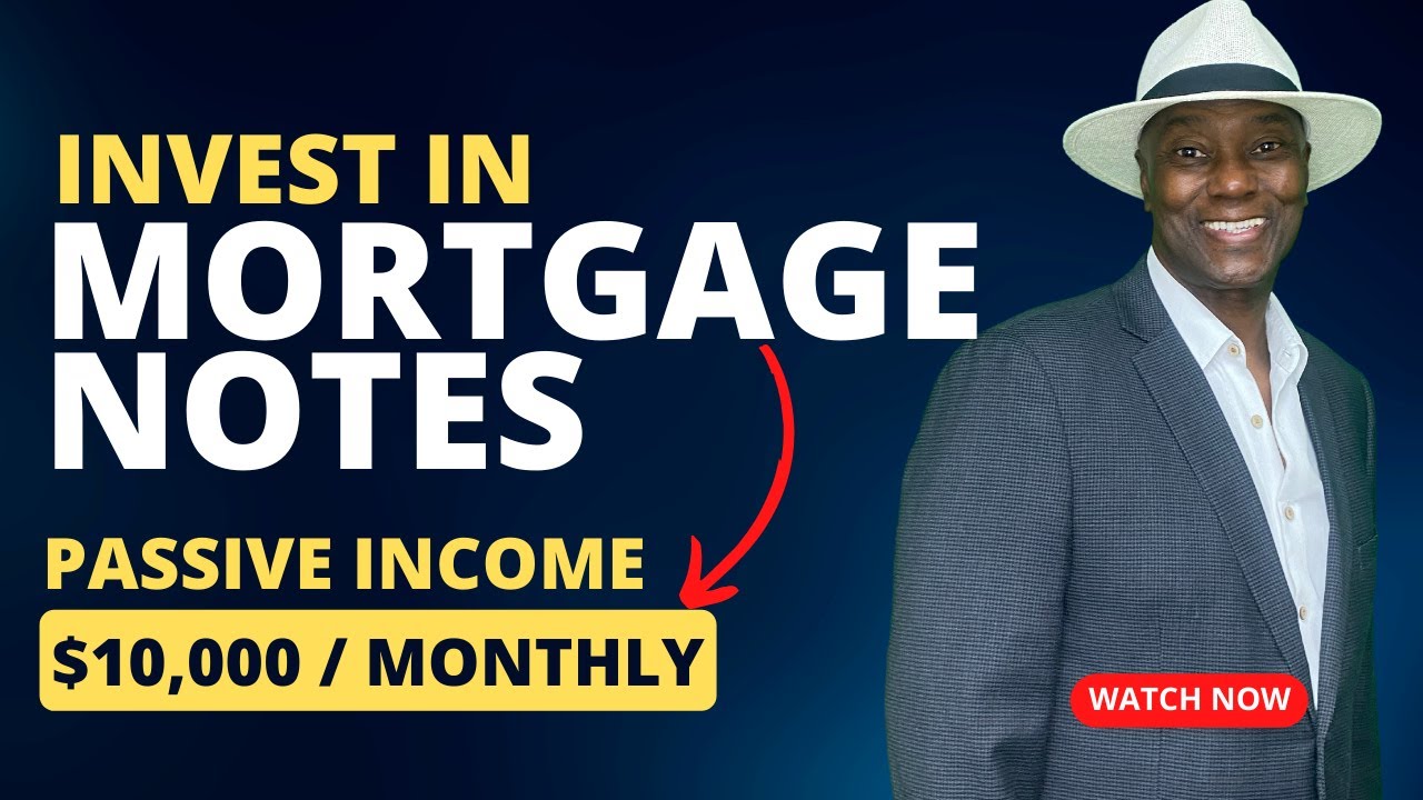 Investing Mortgage Notes - Lifetime Passive Income - YouTube