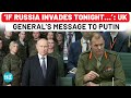 On Cam: UK Army Leader’s Response If Putin Invades Eastern Europe: ‘Don’t Be Under Any Illusion…