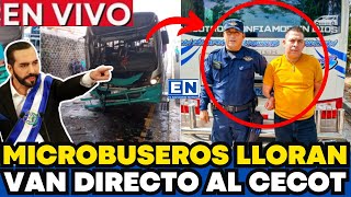 BUKELE EXIGE CÁRCEL PARA BUSEROS CAPTURADOS BORRACHOS ¡LOS CONDUCTORES LLORAN DE MIEDO! EL SALVADOR