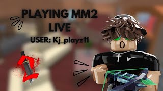 MM2 Live Stream (Joins On!) #mm2 #mm2live #liveroblox