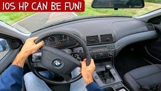 1999 BMW 316i [1.9 - 105 HP] POV Test Drive 4K | Fun Drive