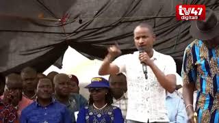 Raila leads Azimio rally in Trans Nzoia