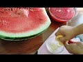 Арбузный сок 🍉🍹.Күн ыстықта нағыз керегі.Қарбыздан шырын🍉