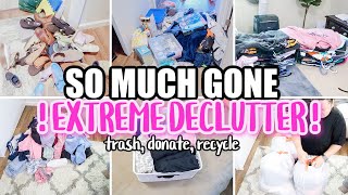 EXTREME DECLUTTER WITH ME!!!! | SMALL SPACES ORGANIZING AND DECLUTTERING TIPS