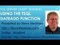 Using the TSQL DateAdd Function