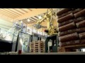 robot palletising of bags at gandl natursteine