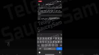 Mobile email bomber/ spamming python script