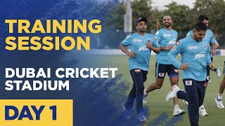 DC's First Training Session in Dubai