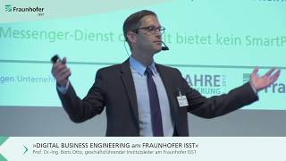 Vortrag Prof. Dr. -Ing. Boris Otto: »Digital Business Engineering«