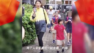 蔡少芬肚大如萝不忘接女放学 看张晋一个小动作 真打脸有些男星