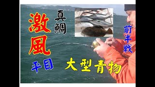 【海釣り情報】激風な伊勢湾でもジグると・・！前半戦