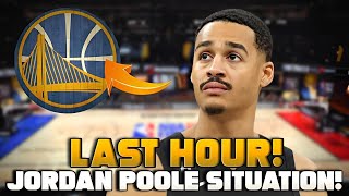 🔥 LAST HOUR DUBS! JORDAN POOLE SITUATION!LATEST NEWS FROM GOLDEN STATE WARRIORS !