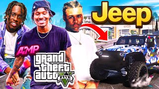 Duke Dennis Gets Gifted His Jeep By Kai Cenat & Fanum On GTA V Rp District 10