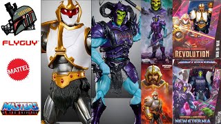 Masters of The Universe Masterverse New Eternia Battle Armor Skeletor \u0026 Man Of War Reviews FLYGUY