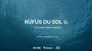 RÜFÜS DU SOL DJ Set - Live From Sydney Harbour | @beatport Live