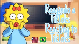 {The Simpsons reacting to TikToks}(🇱🇷/🇧🇷){Os Simpsons reagindo a TikToks}