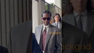 A$AP Rocky Shows Up Late to Court and Still Manages to Steal the Spotlight